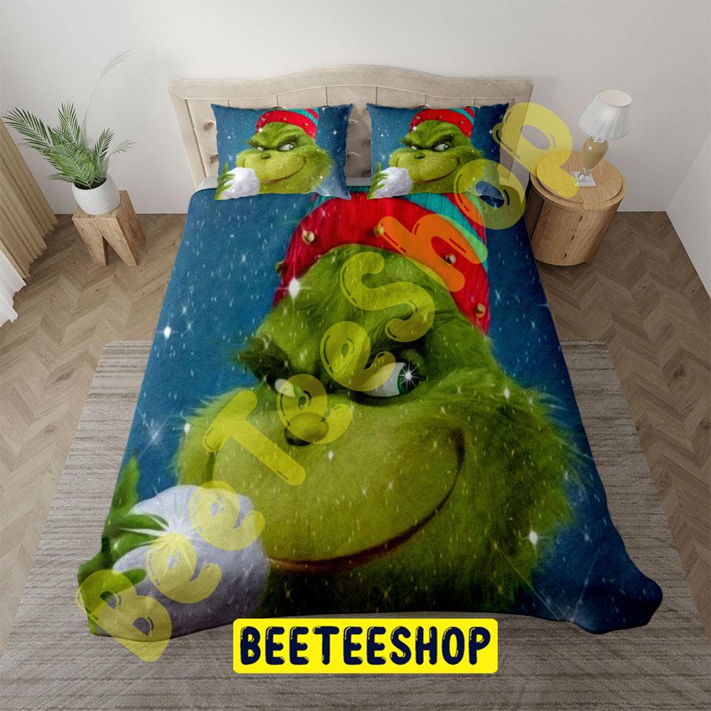 Blink Blink Grinch Trending Bedding Set