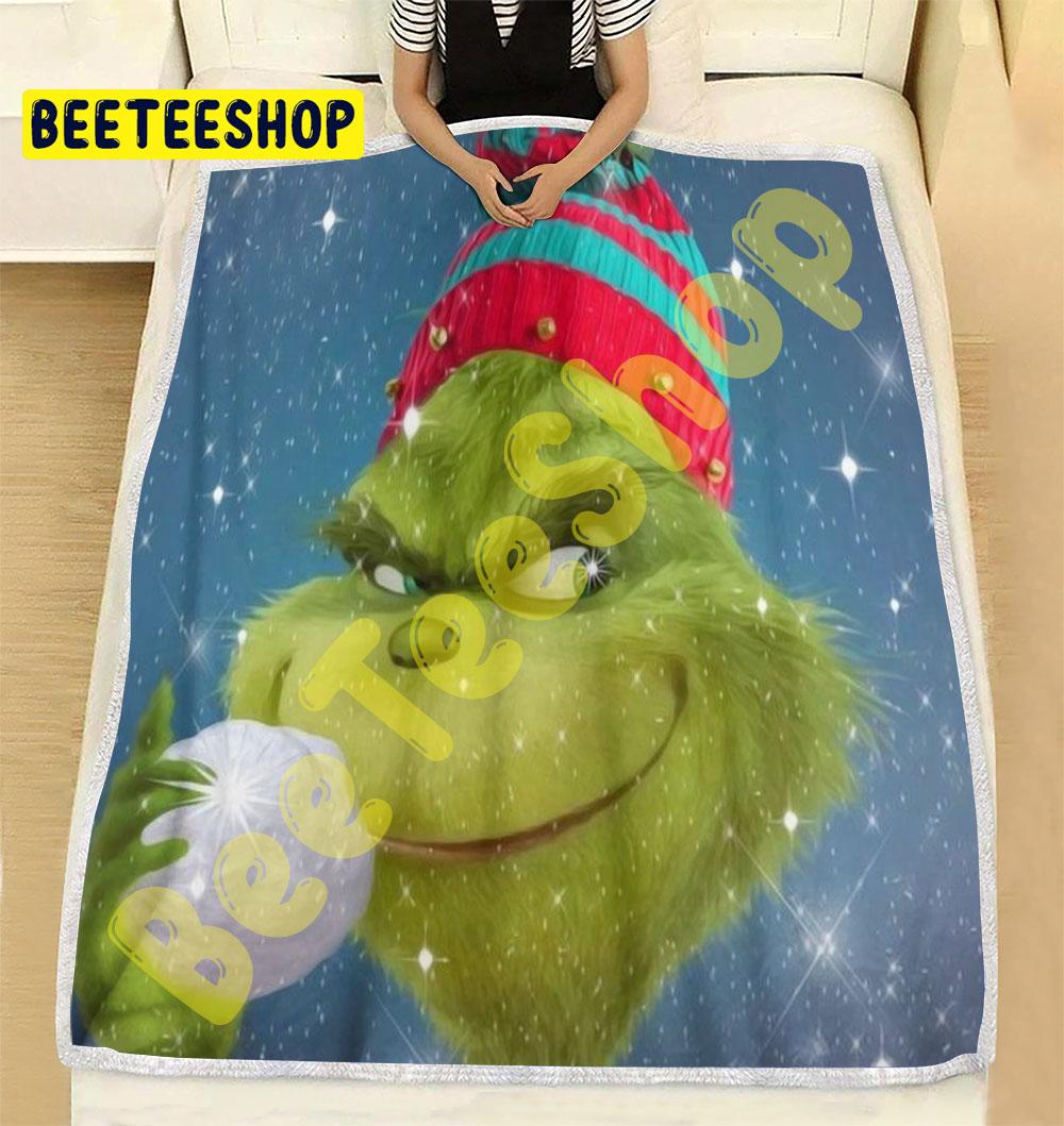 Blink Blink Grinch Trending Blanket