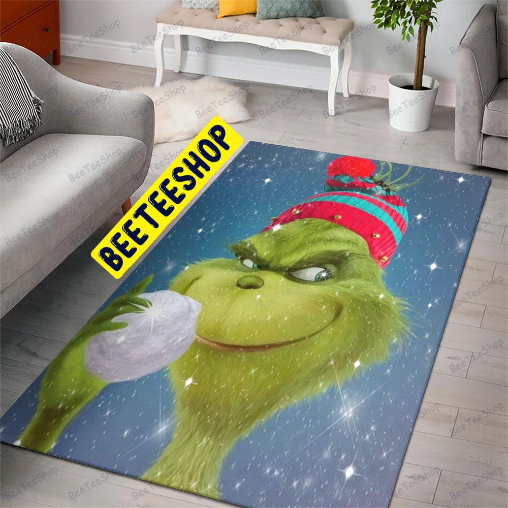 Blink Blink Grinch Trending Rug Rectangle