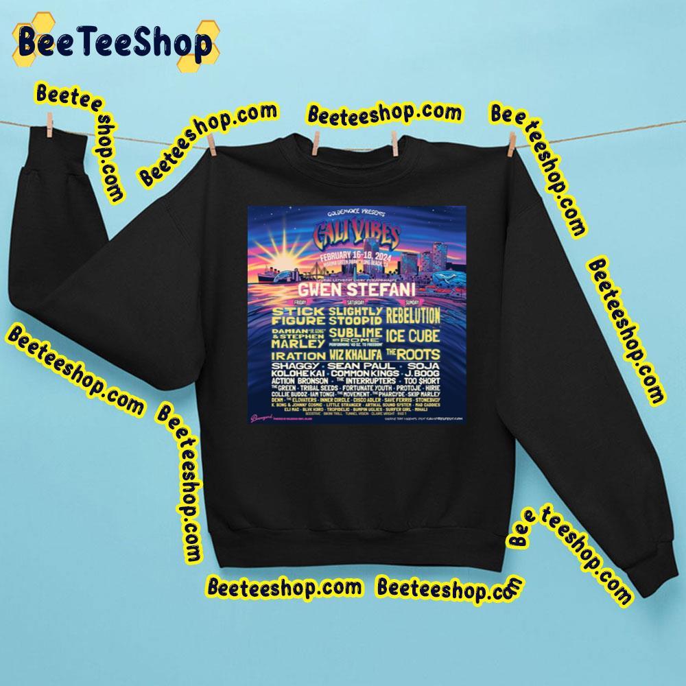 Cali Vibes Fest Fer 2024 Trending Unisex Sweatshirt