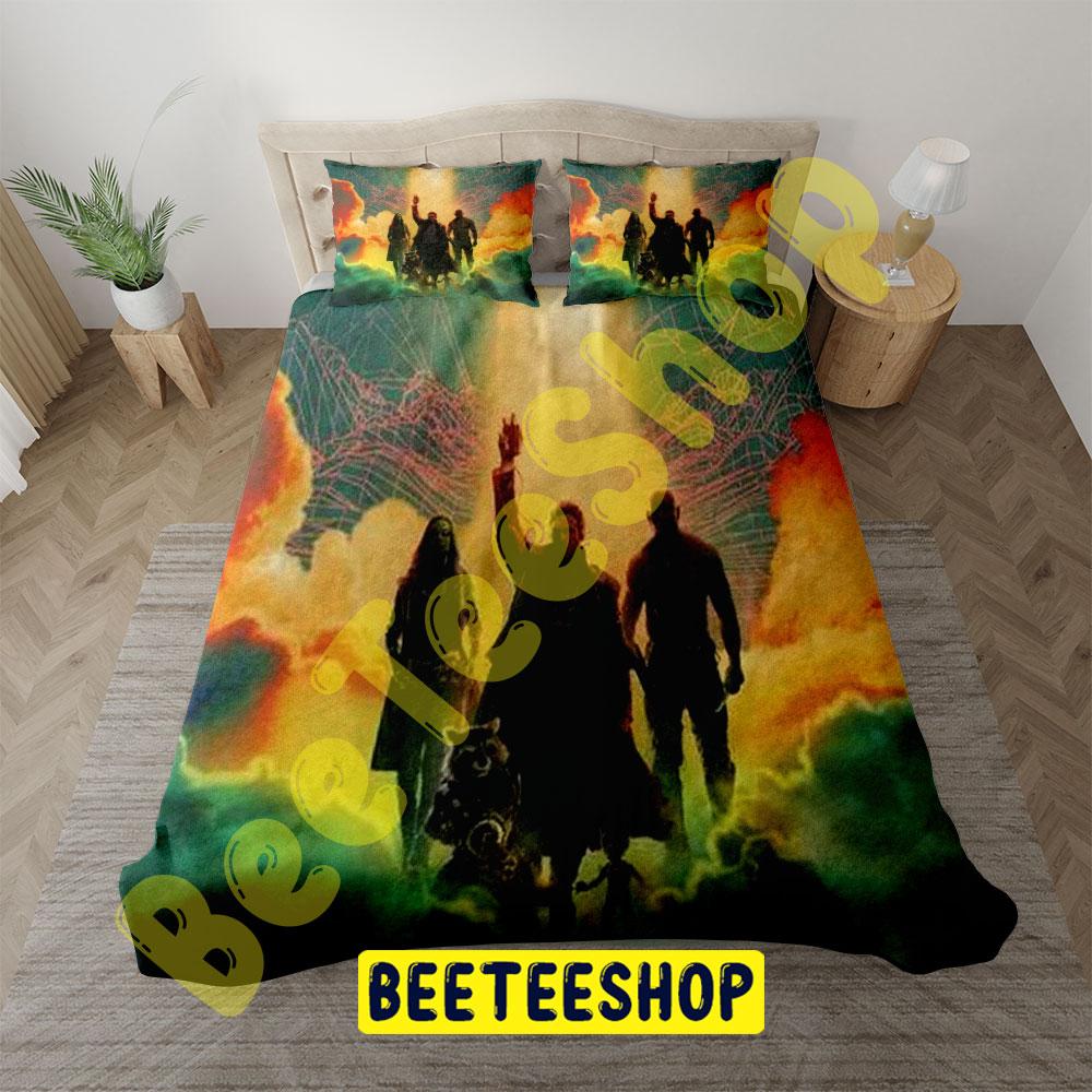 Color Smoke The Guardians Of The Galaxy Holiday Special Trending Bedding Set