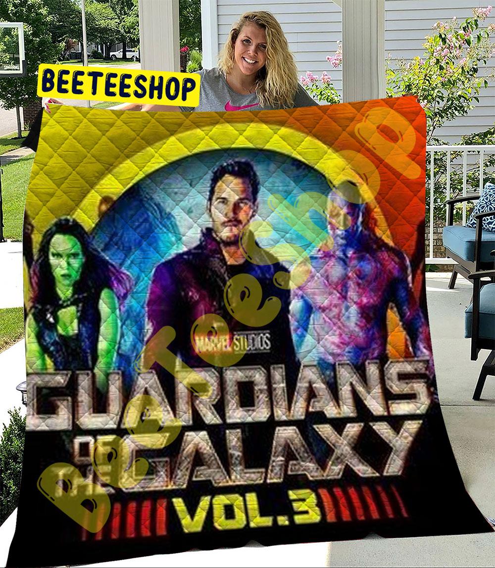 Color The Guardians Of The Galaxy Holiday Special Trending Quilt