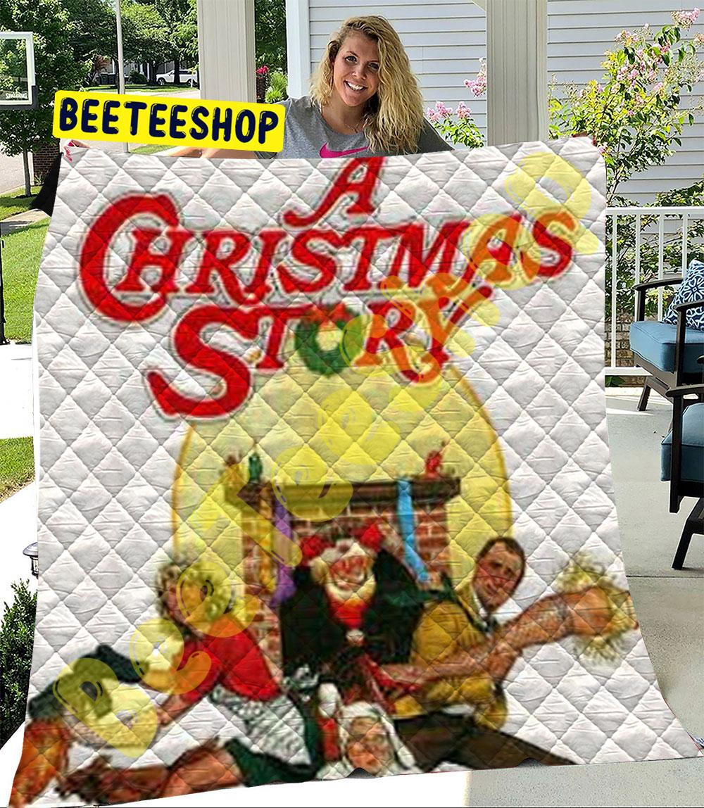 Comical A Christmas Story Christmas Trending Quilt