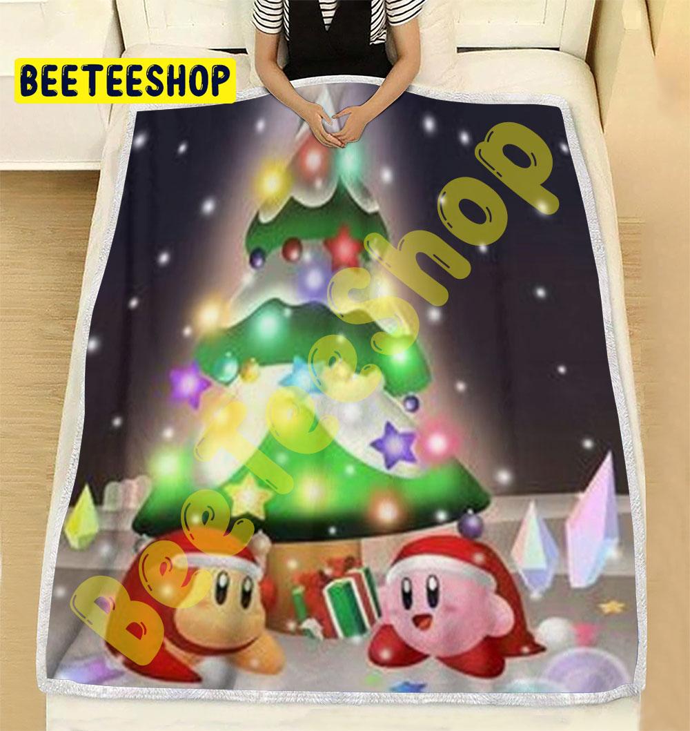 Cute Kirby Christmas 06 Trending Blanket