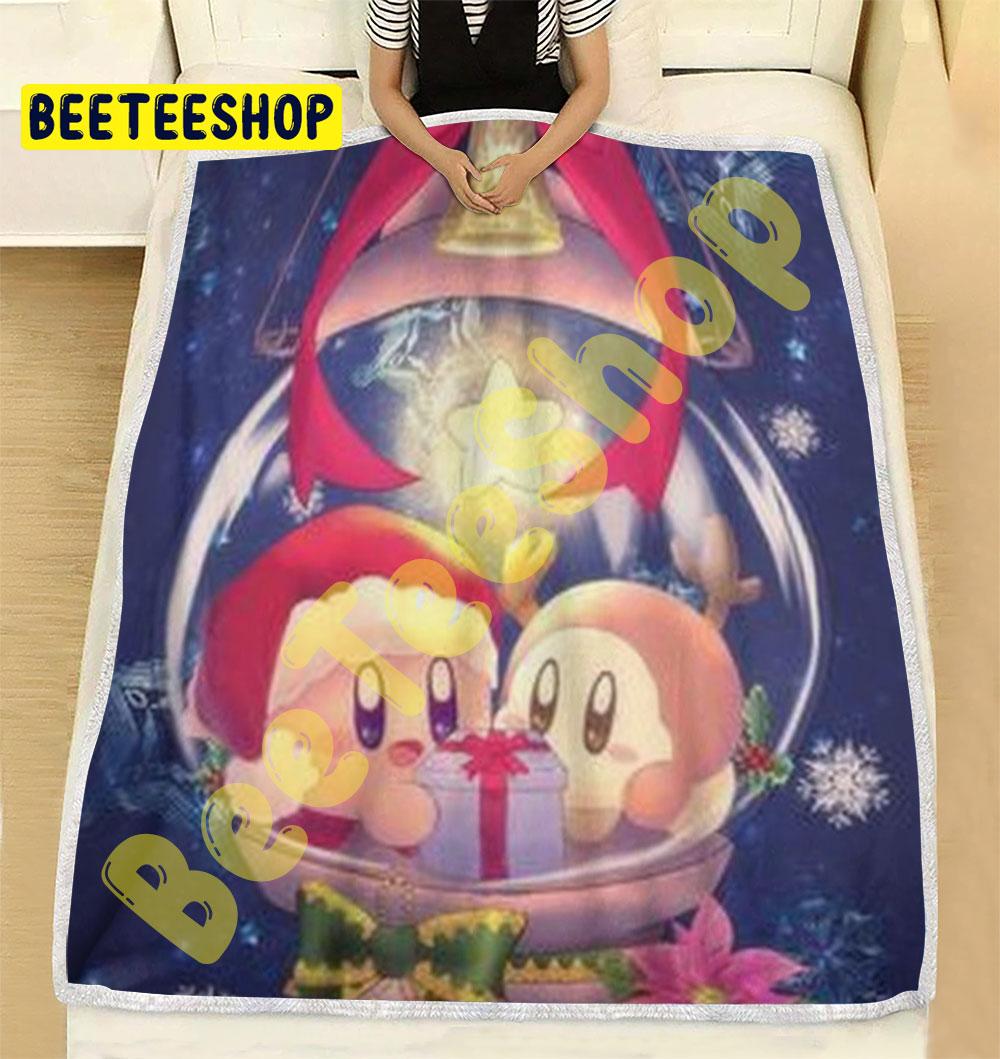 Cute Kirby Christmas 08 Trending Blanket