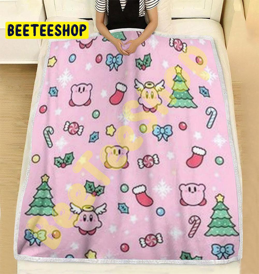 Cute Kirby Christmas 13 Trending Blanket