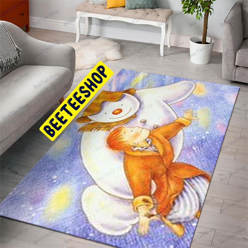 Cute The Snowman 1 Trending Rug Rectangle