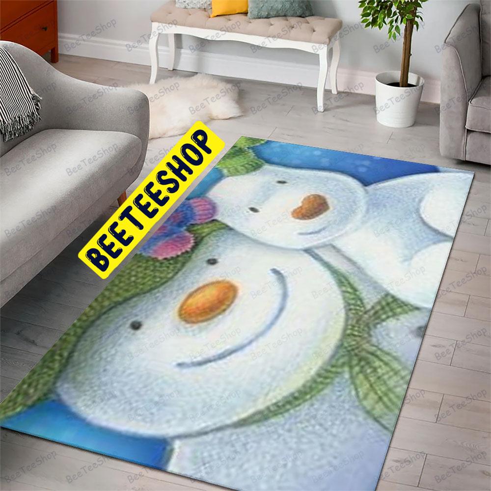 Cute The Snowman 3 Trending Rug Rectangle