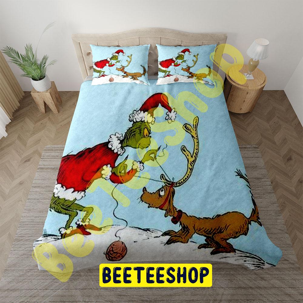 Dr Seuss’ How The Grinch Stole Christmas 01 Trending Bedding Set