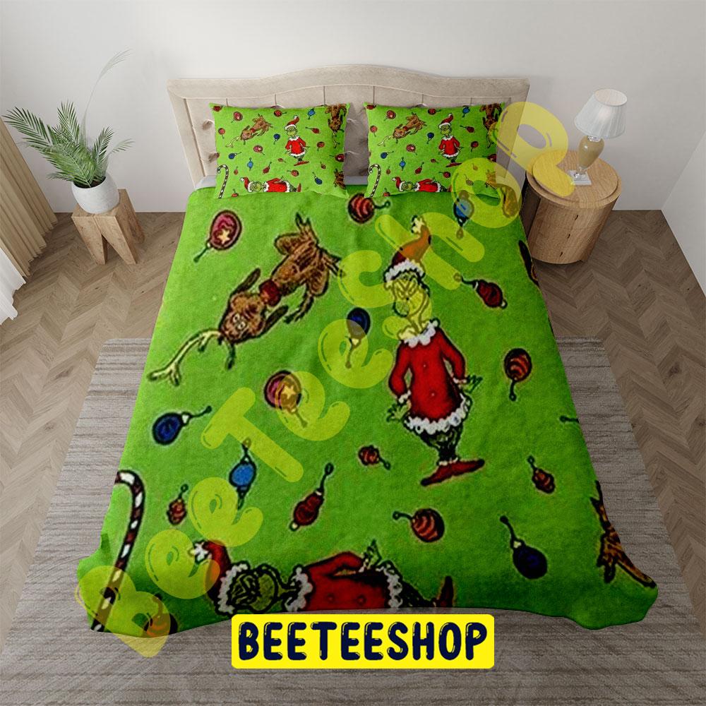 Dr Seuss’ How The Grinch Stole Christmas 17 Trending Bedding Set