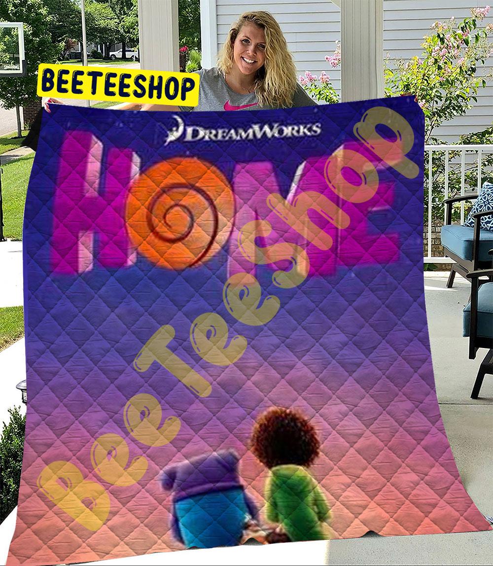 Dreamworks Home For The Holidays 07 Trending Quilt