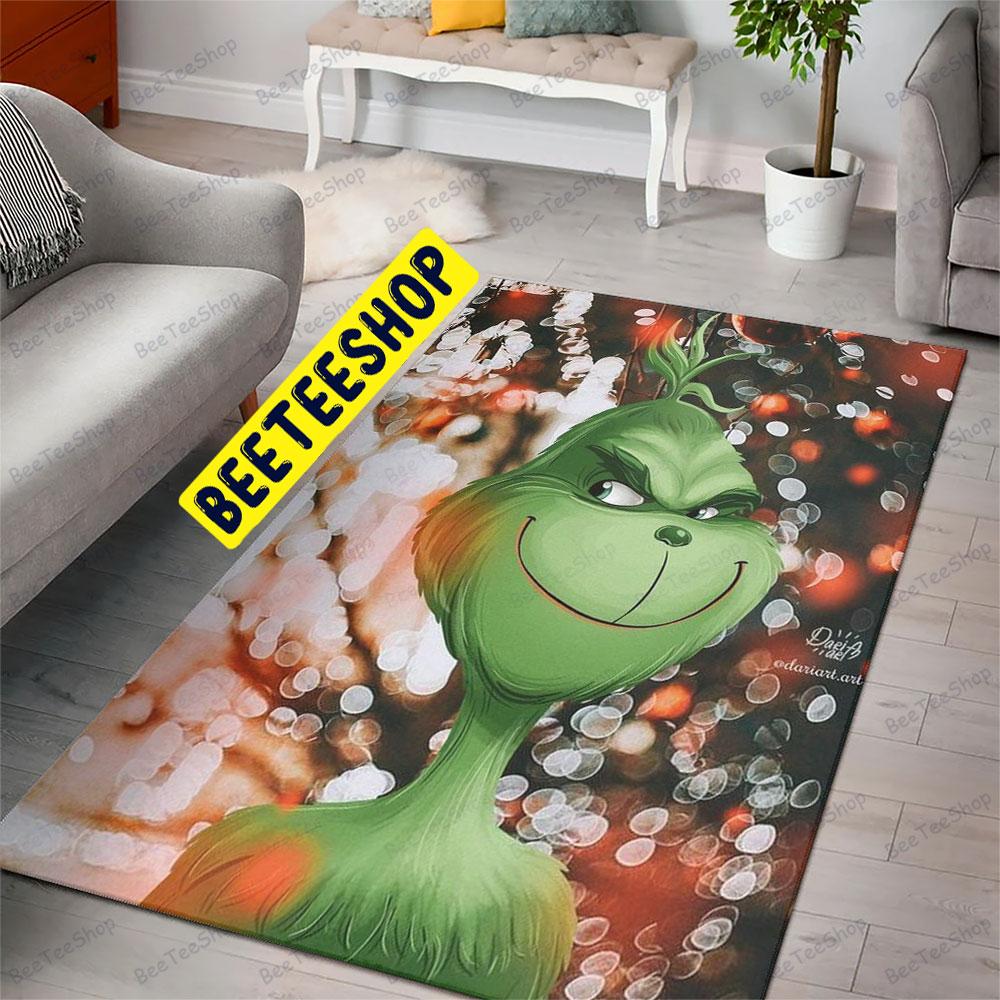 Fan Art Grinch Trending Rug Rectangle