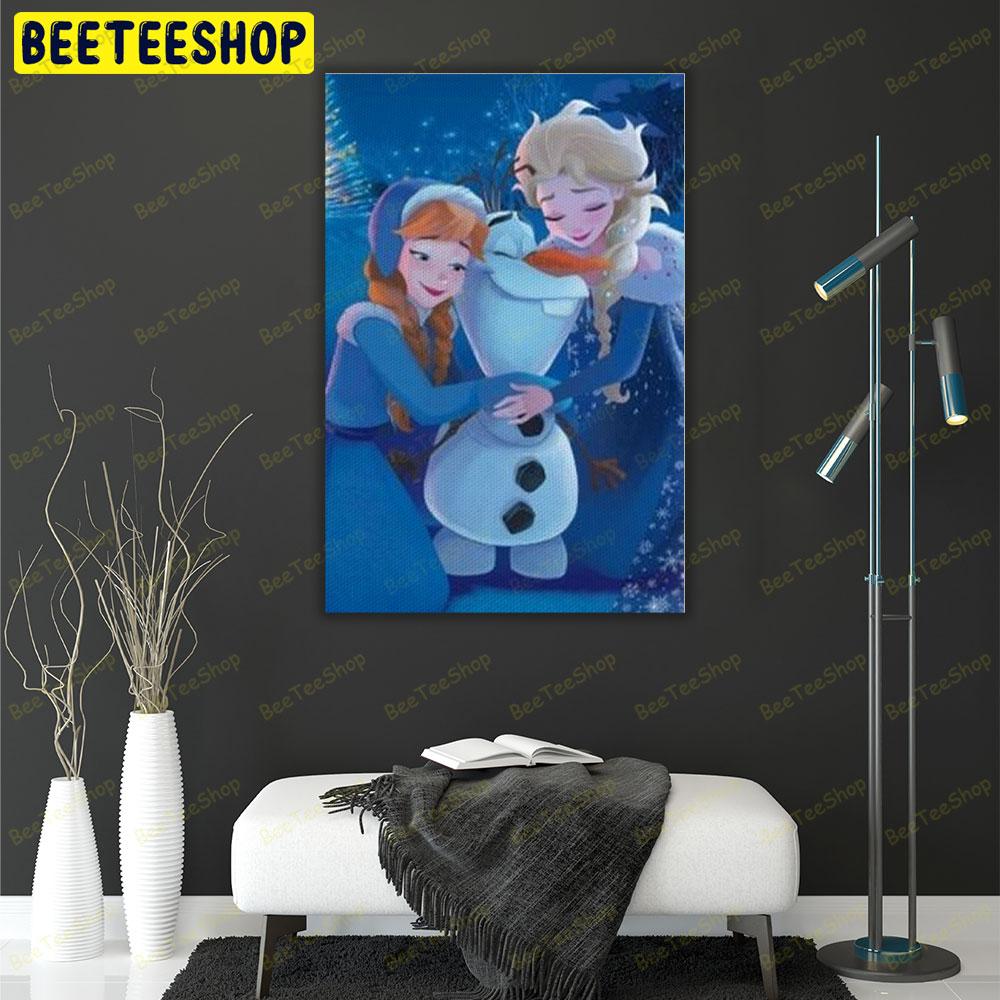 Fanart Olaf’s Frozen Adventure 1 Trending US Portrait Canvas