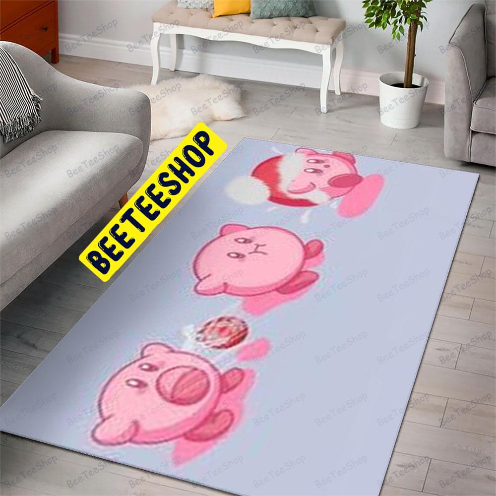 Funny Kirby Christmas 02 Trending Rug Rectangle