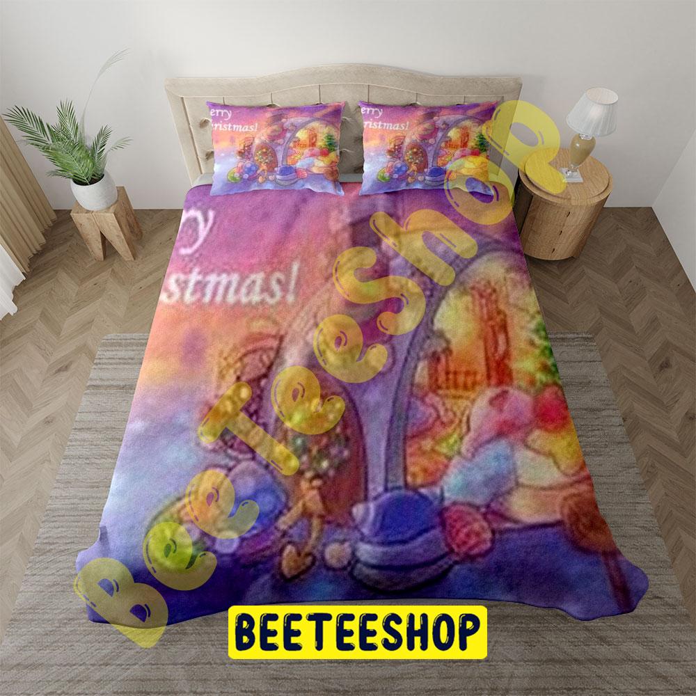 Funny Kirby Christmas 03 Trending Bedding Set