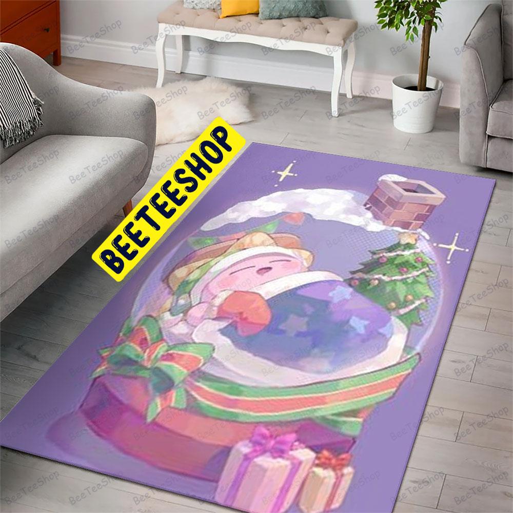 Funny Kirby Christmas 05 Trending Rug Rectangle