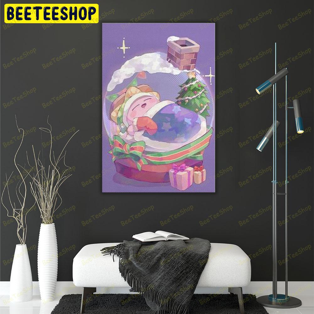 Funny Kirby Christmas 05 Trending US Portrait Canvas