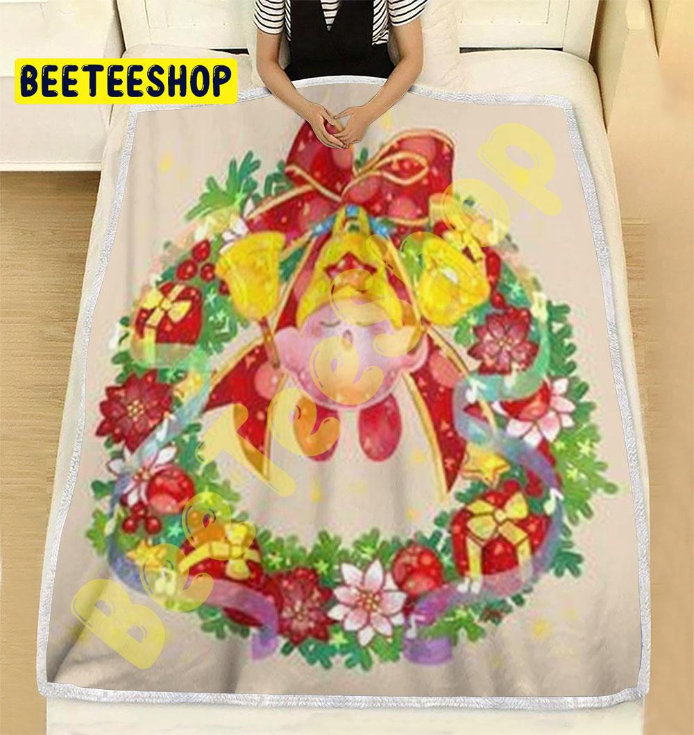 Funny Kirby Christmas 07 Trending Blanket