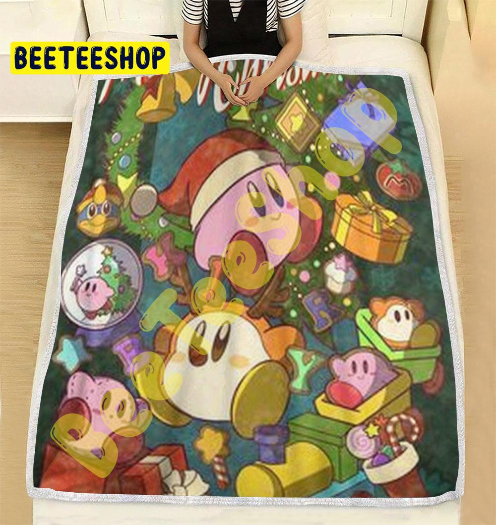 Funny Kirby Christmas 10 Trending Blanket