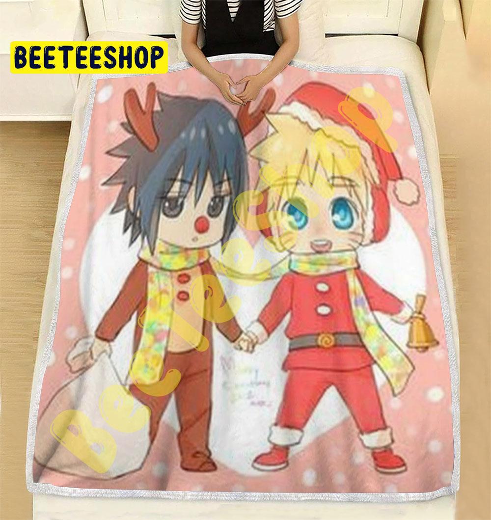 Funny Naruto Manga Christmas 02 Trending Blanket Beeteeshop 8677