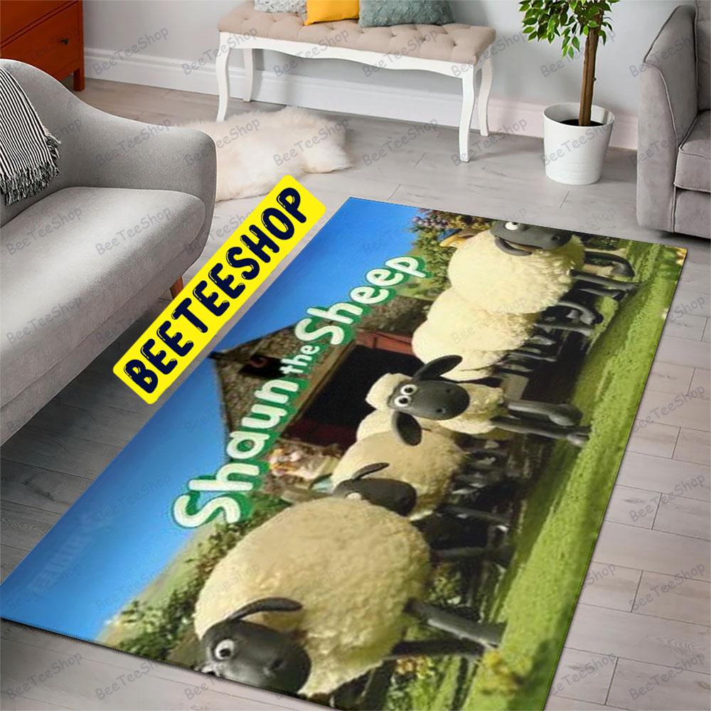 Funny Shaun The Sheep The Flight Before Christmas 01 Trending Rug Rectangle