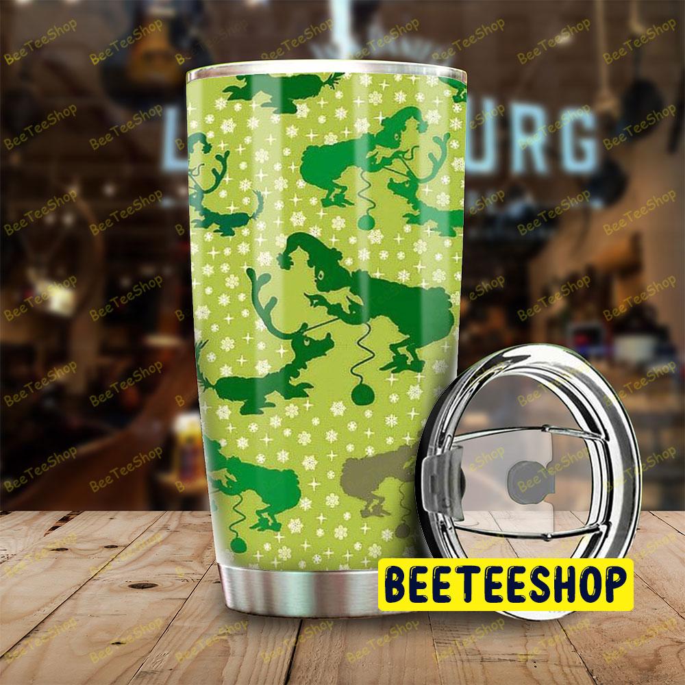 Green Art Grinch Trending Tumbler