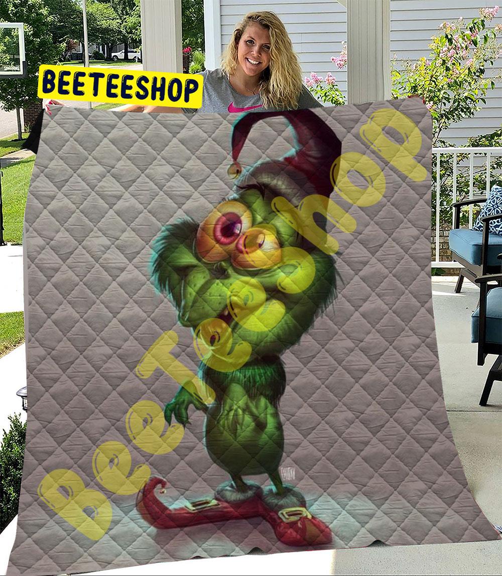 Grinch Monster Trending Quilt