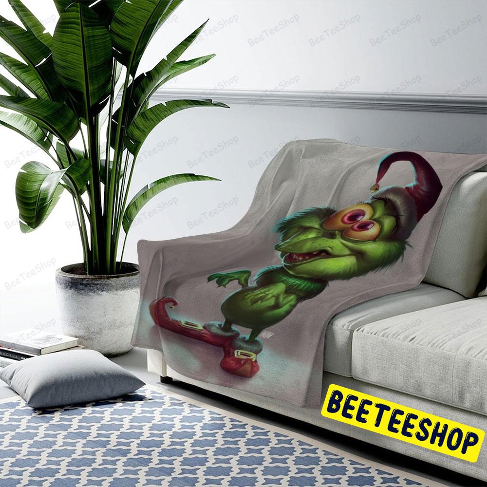 Grinch Monster Trending US Cozy Blanket