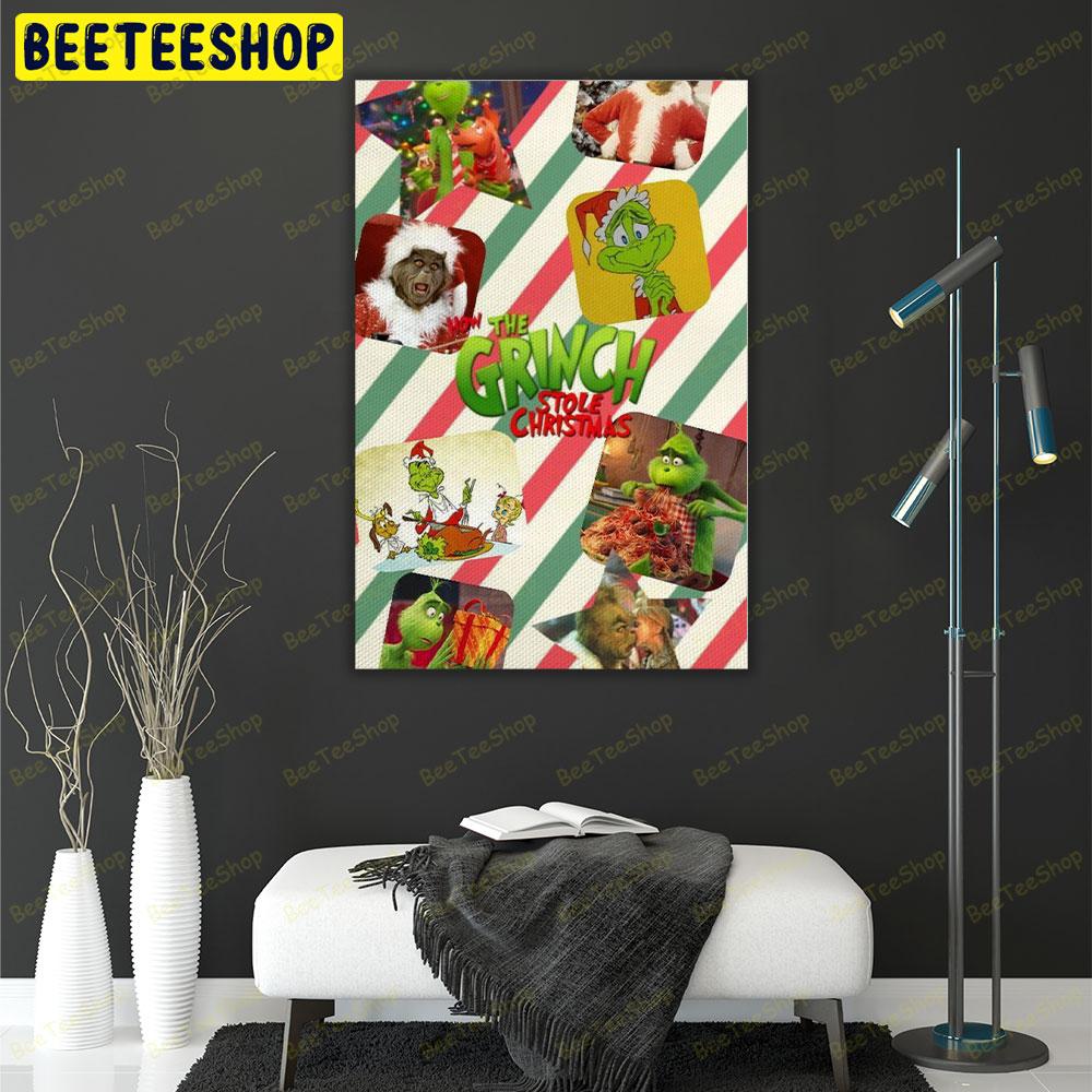 Grinch Stole Christmas Trending US Portrait Canvas