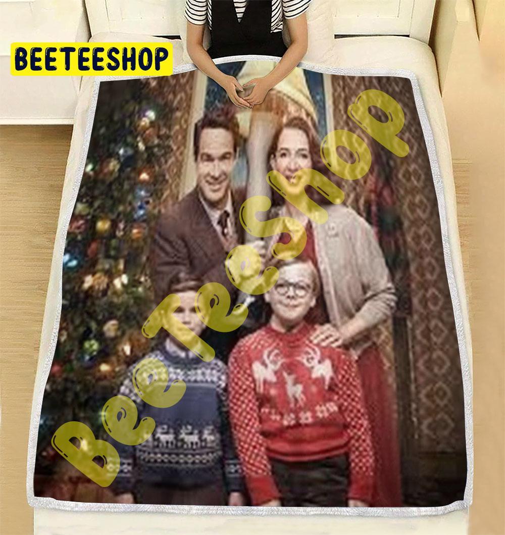 Happy A Christmas Story Christmas Trending Blanket