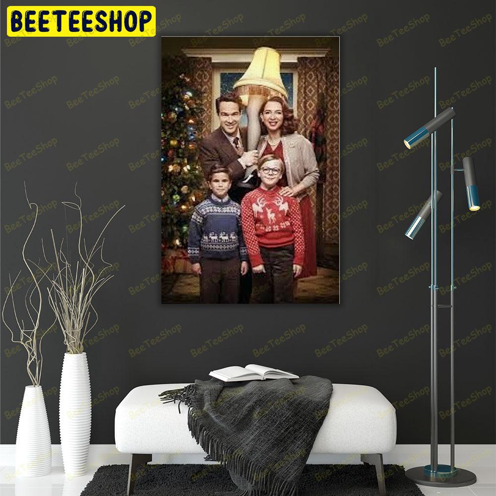 Happy A Christmas Story Christmas Trending US Portrait Canvas