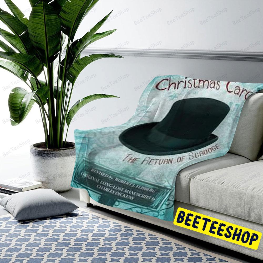 Hat Scrooge A Christmas Carol Trending US Cozy Blanket