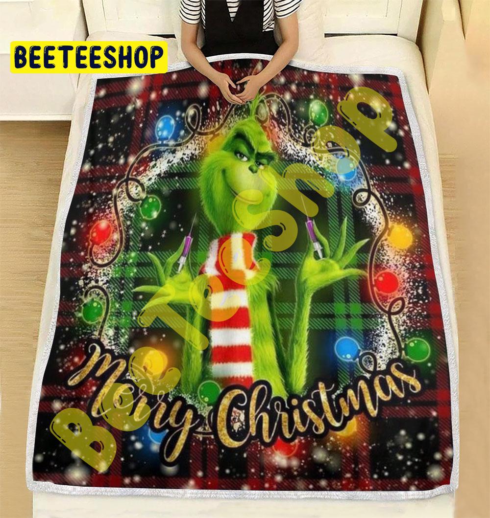 Hello Grinch Trending Blanket