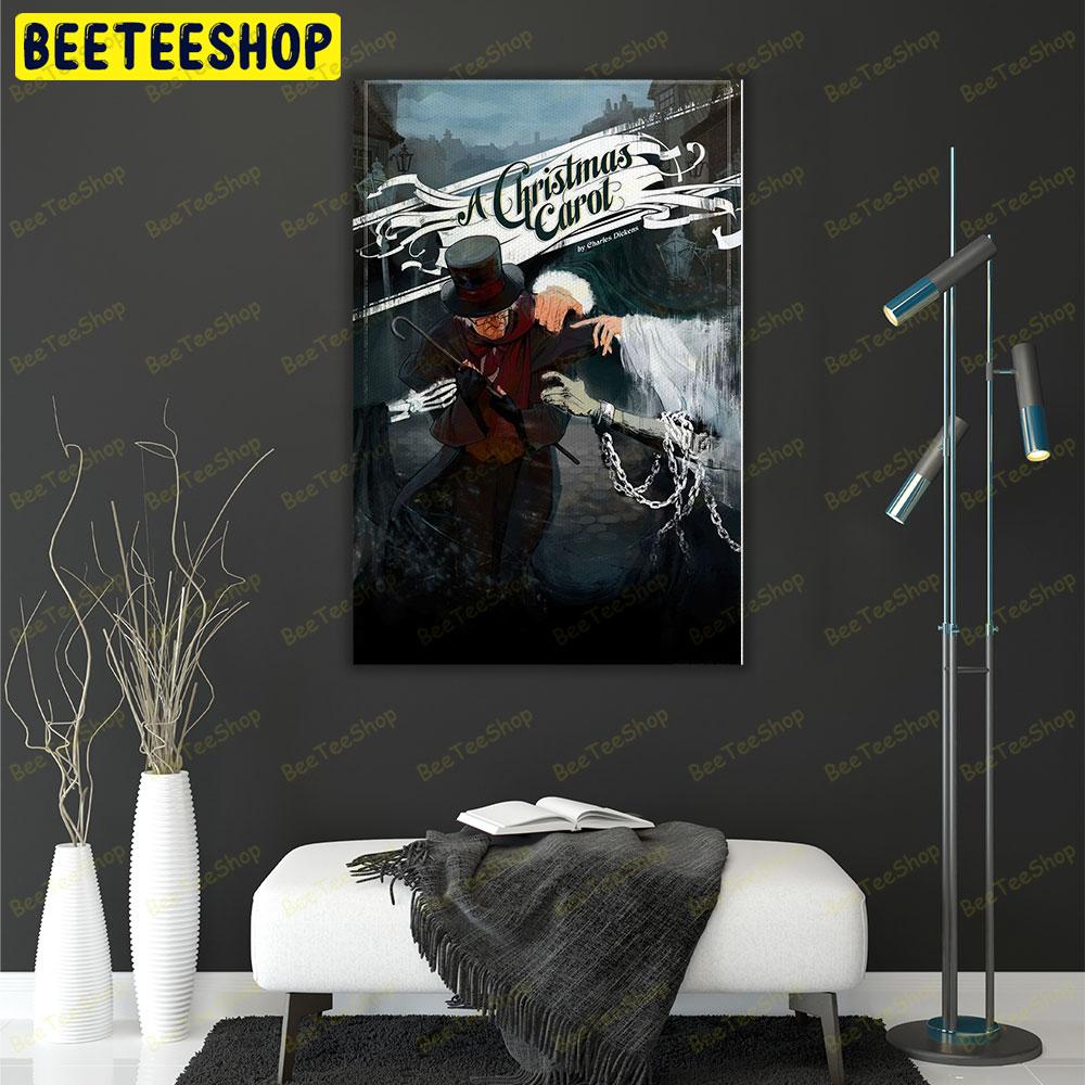 Horror Scrooge A Christmas Carol Trending US Portrait Canvas