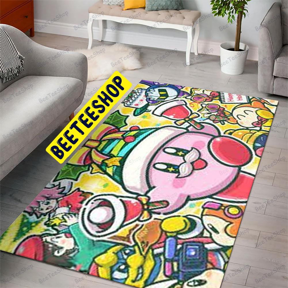 Kirby Christmas 01 Trending Rug Rectangle