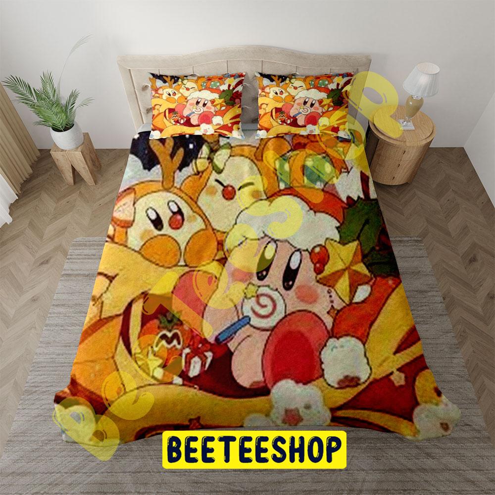 Kirby Christmas 05 Trending Bedding Set