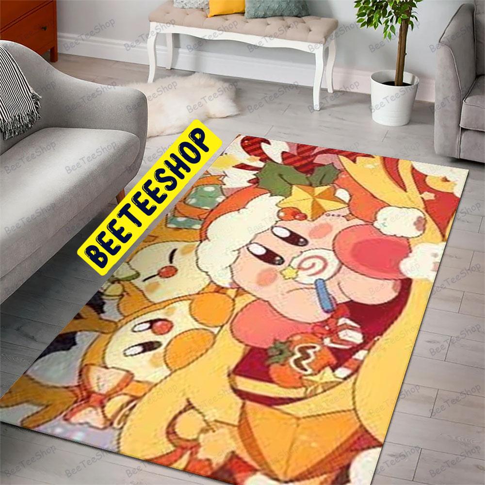 Kirby Christmas 05 Trending Rug Rectangle