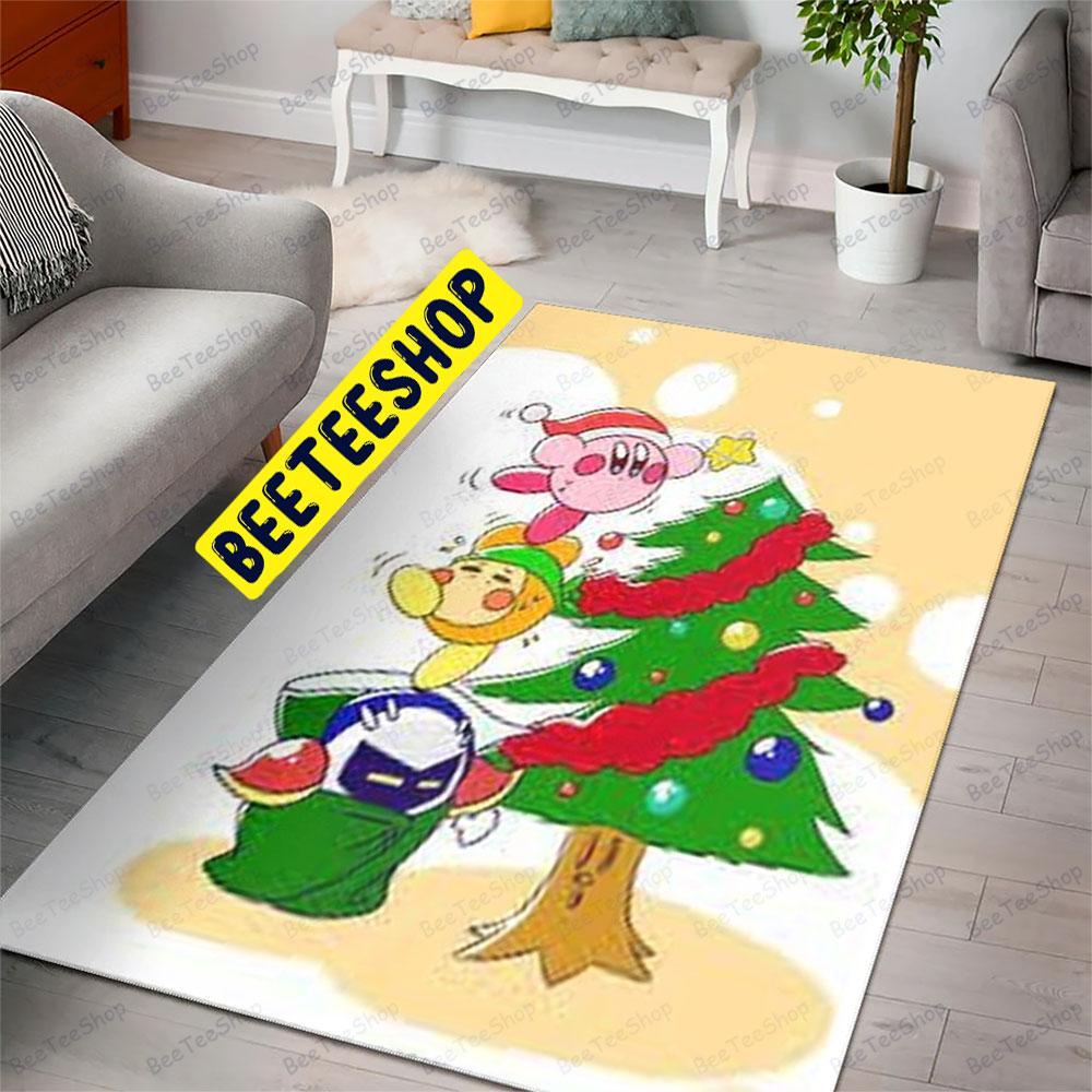 Kirby Christmas 12 Trending Rug Rectangle