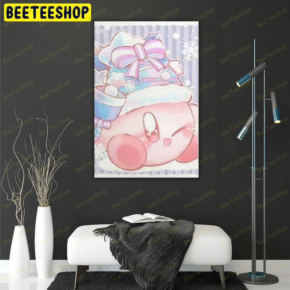 Kirby Christmas 17 Trending US Portrait Canvas