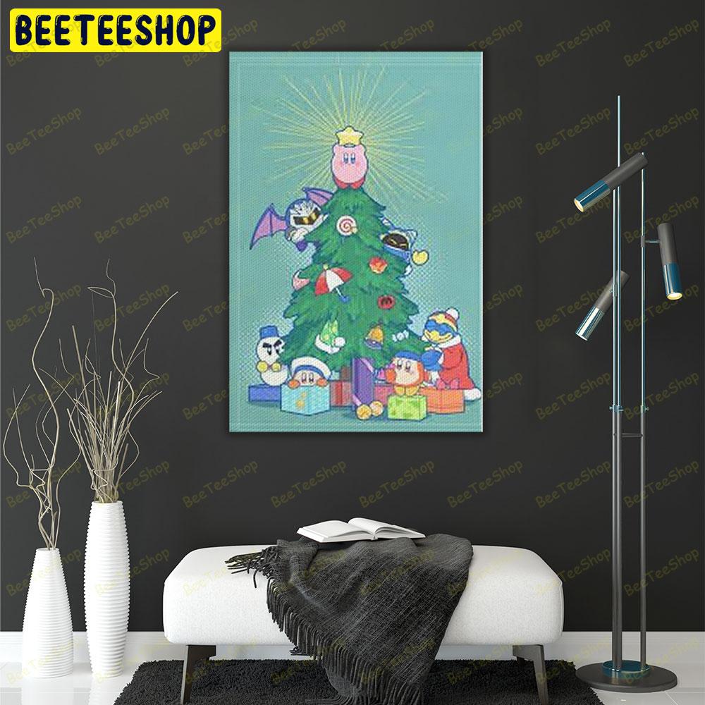 Kirby Christmas 18 Trending US Portrait Canvas