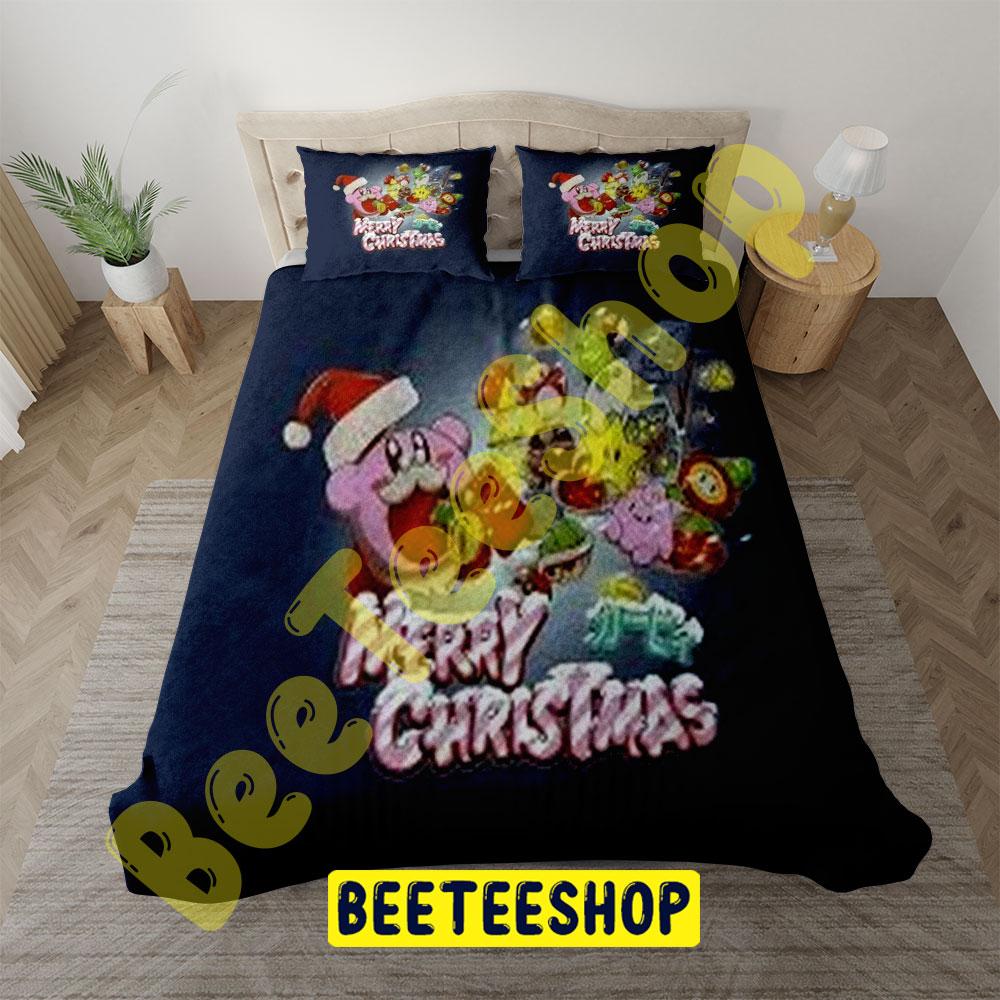 Kirby Christmas 20 Trending Bedding Set