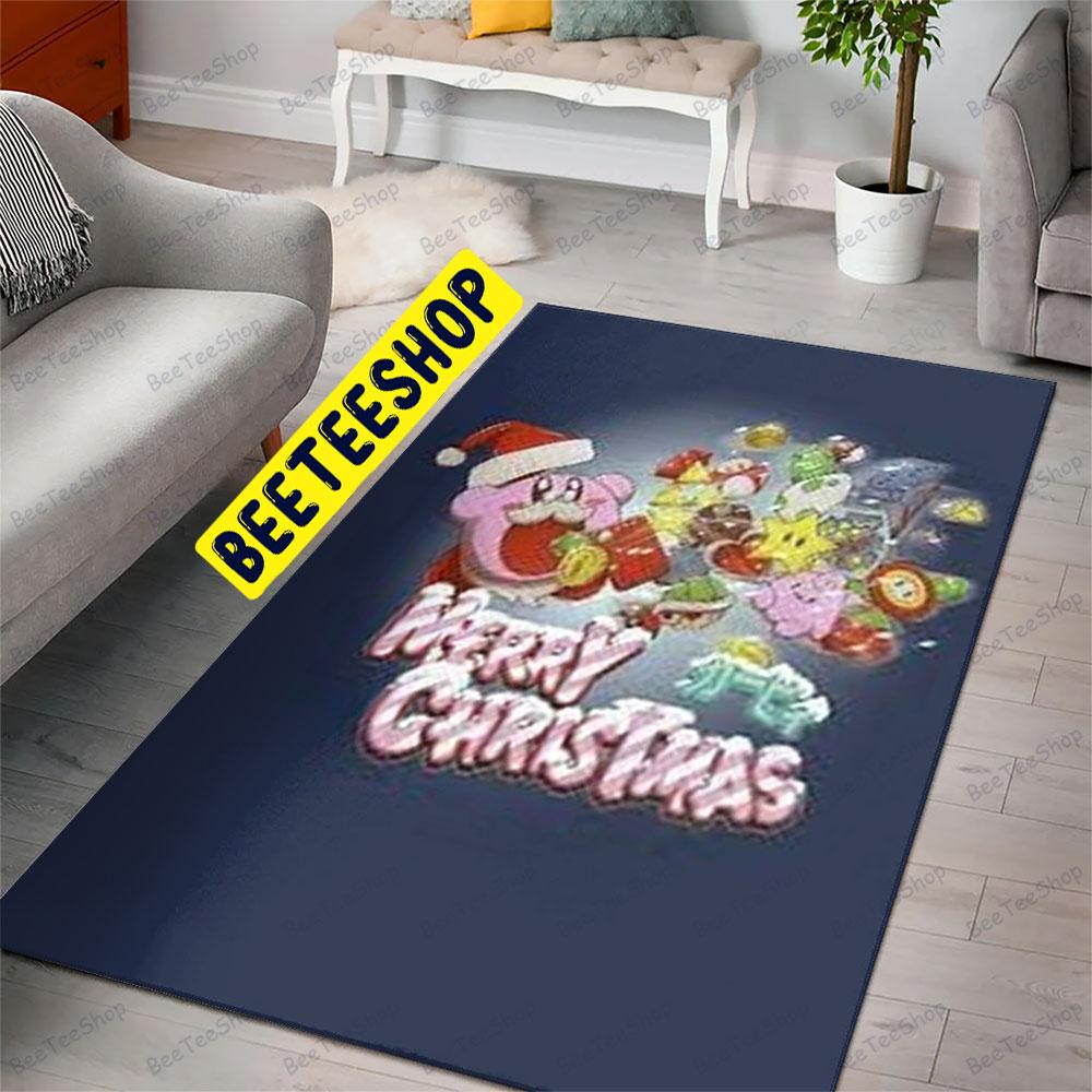 Kirby Christmas 20 Trending Rug Rectangle