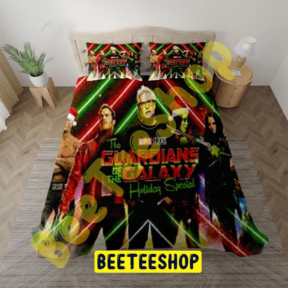 Magic Light The Guardians Of The Galaxy Holiday Special Trending Bedding Set