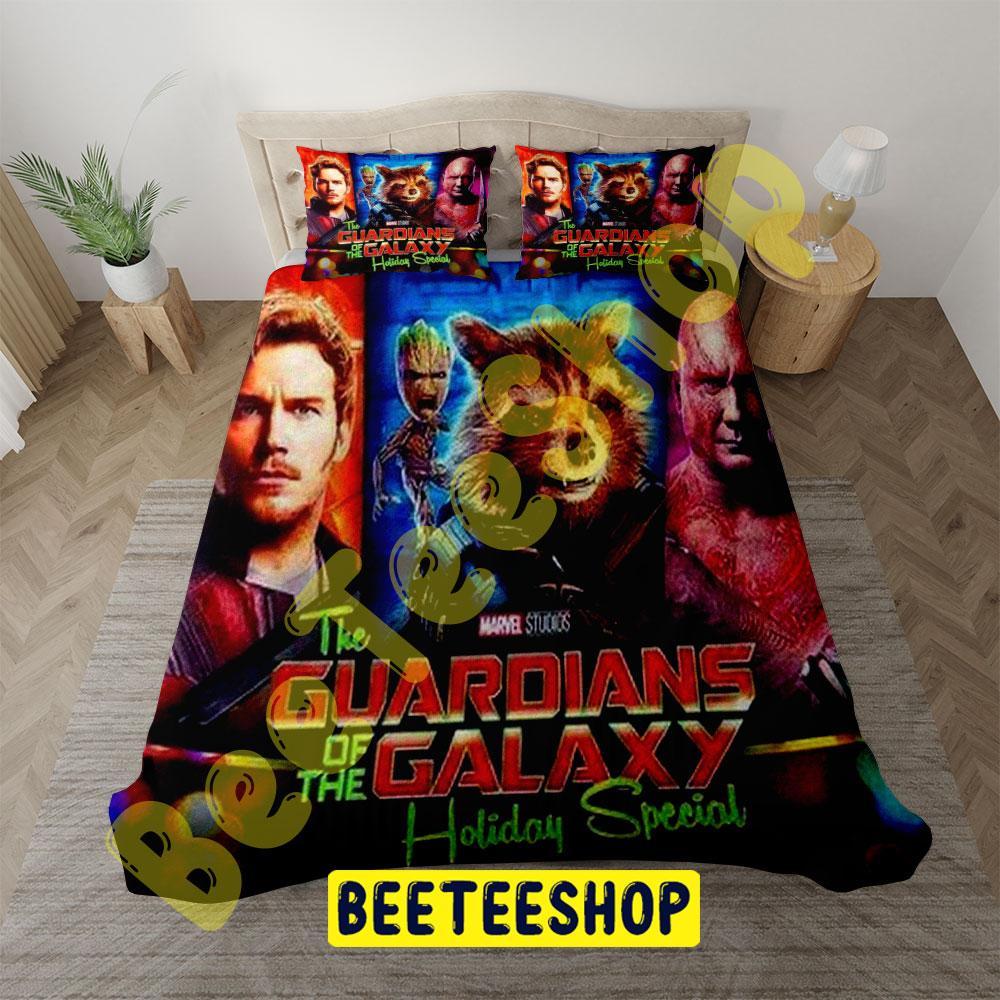 Magic Team The Guardians Of The Galaxy Holiday Special Trending Bedding Set