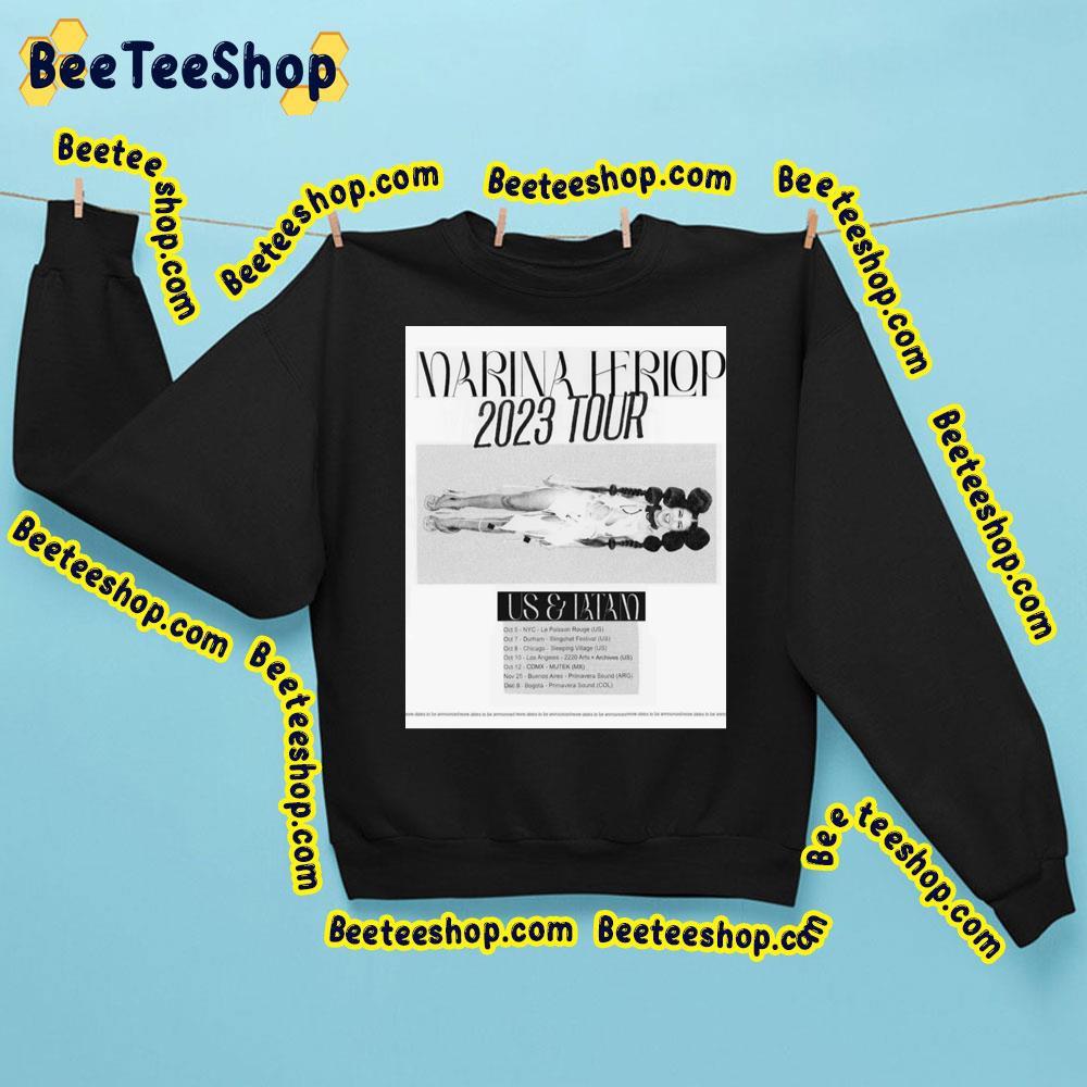 Marina Herlop 2023 Us Tour Dates Trending Unisex Sweatshirt