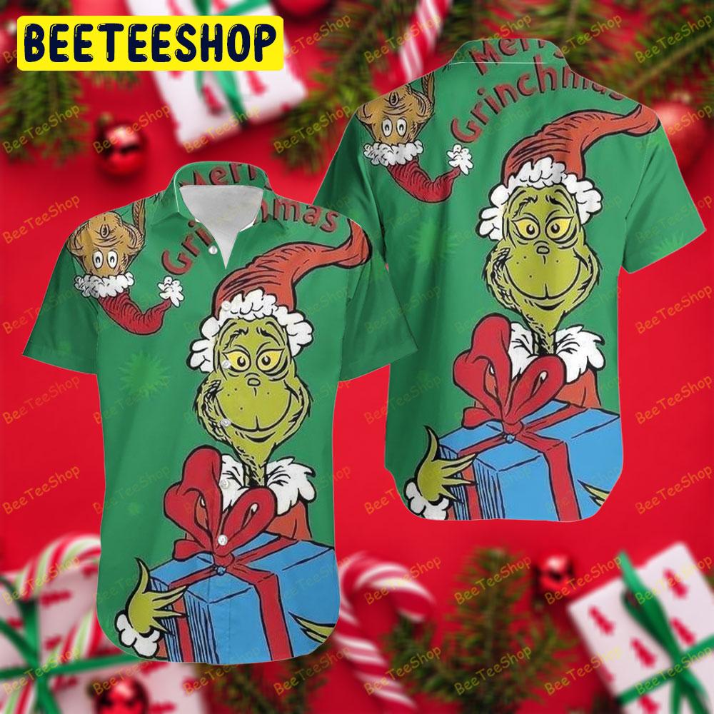 Merry Grinchmas Trending Hawaii Shirt