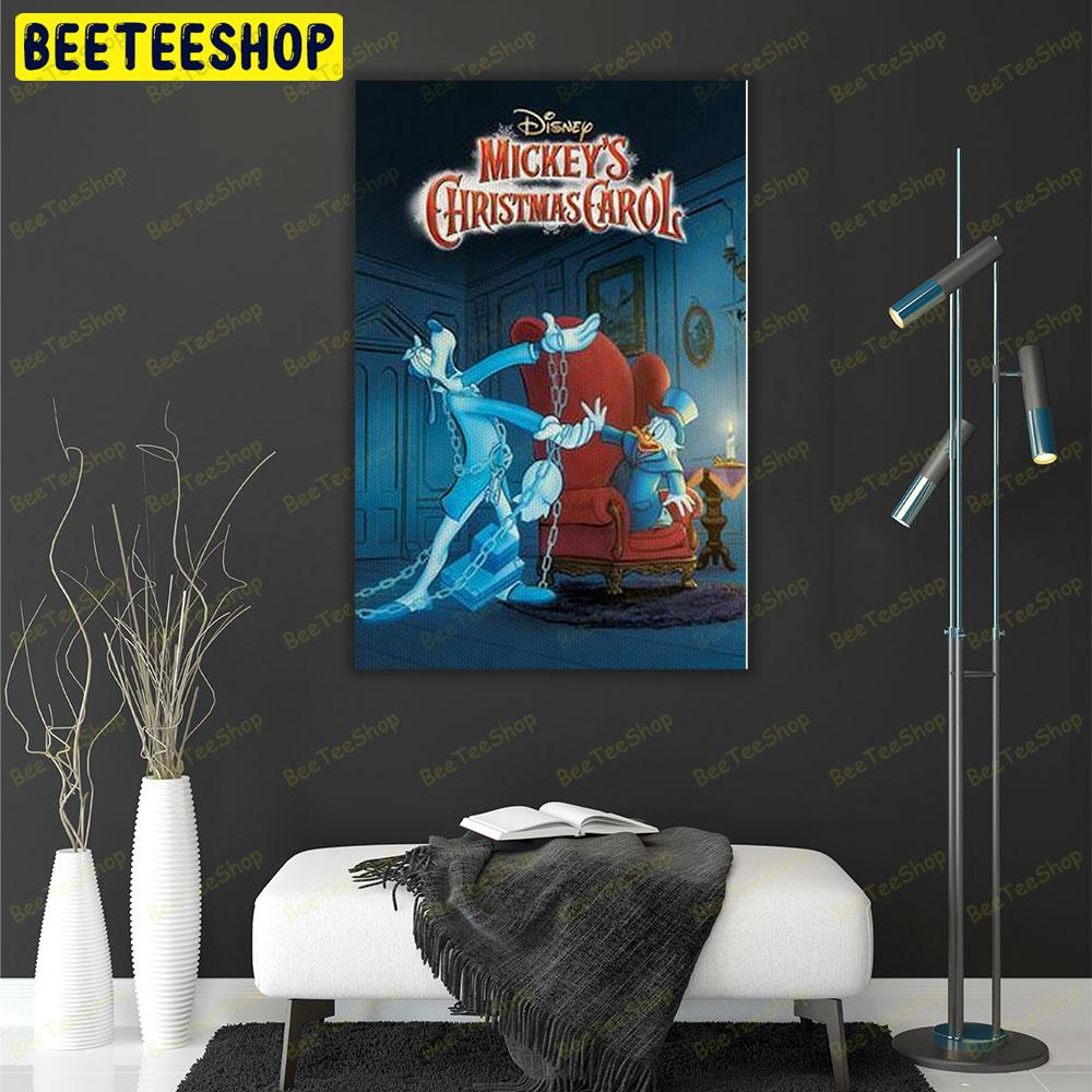 Mickey’s Christmas Carol 4 Trending US Portrait Canvas