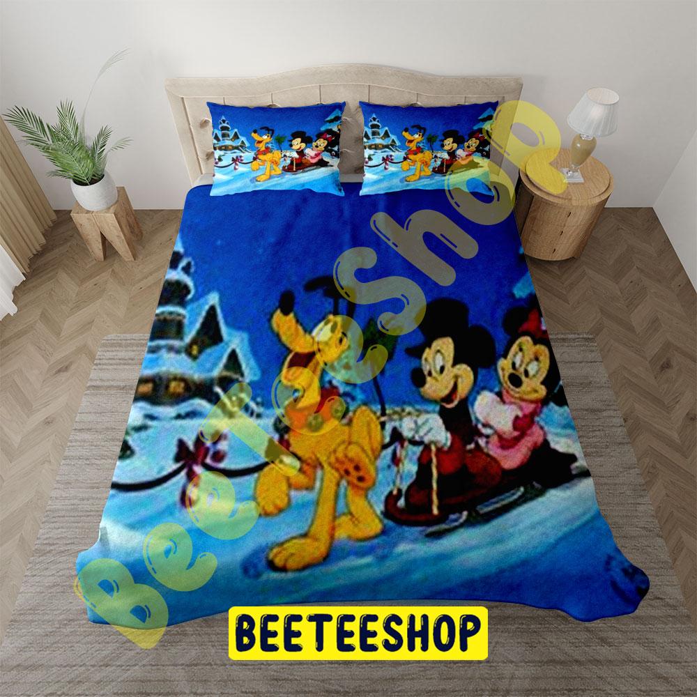 Mickey’s Once Upon A Christmas 3 Trending Bedding Set