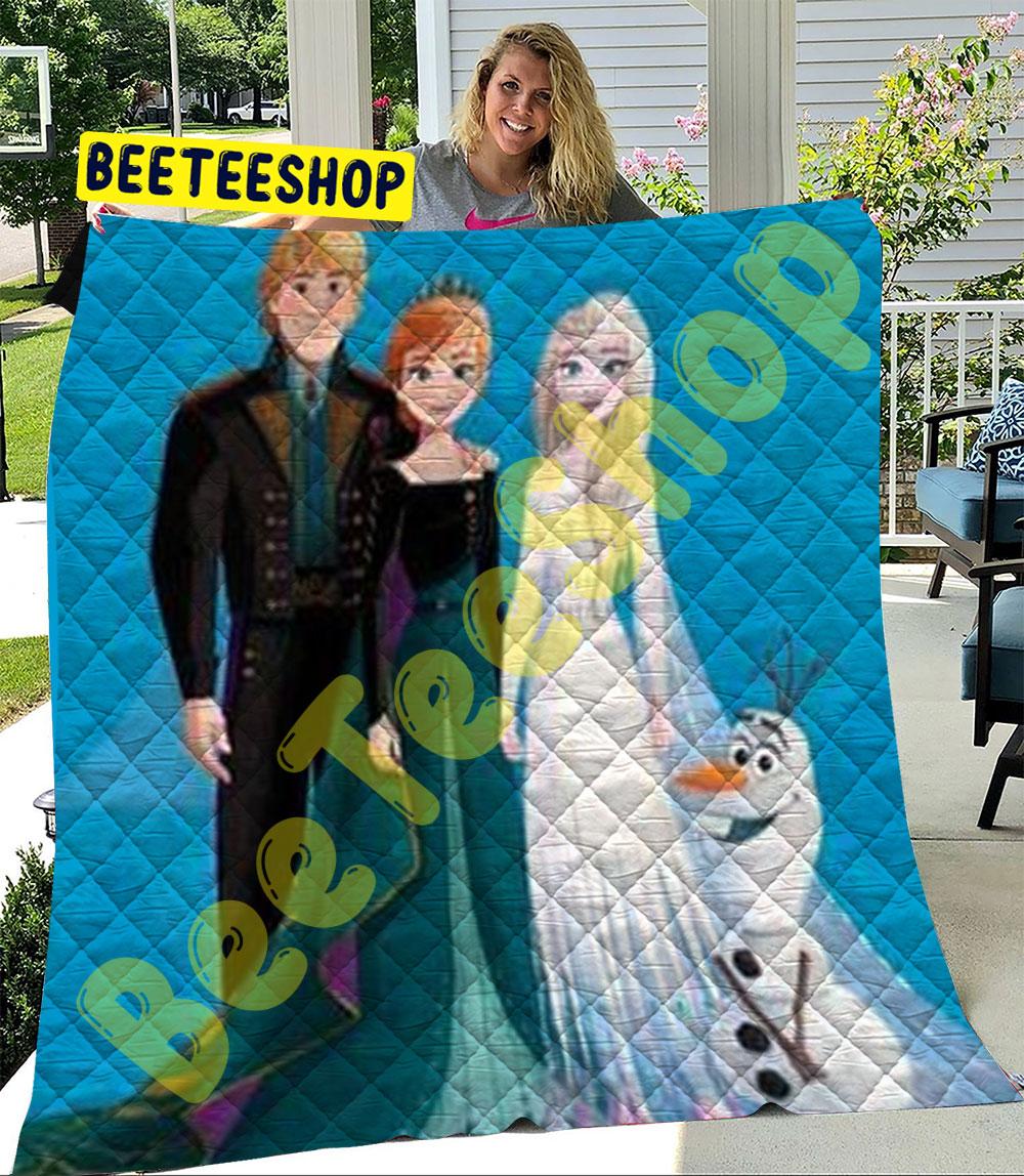 Movie Olaf’s Frozen Adventure 02 Trending Quilt