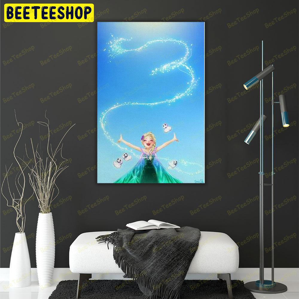 Movie Olaf’s Frozen Adventure 07 Trending US Portrait Canvas